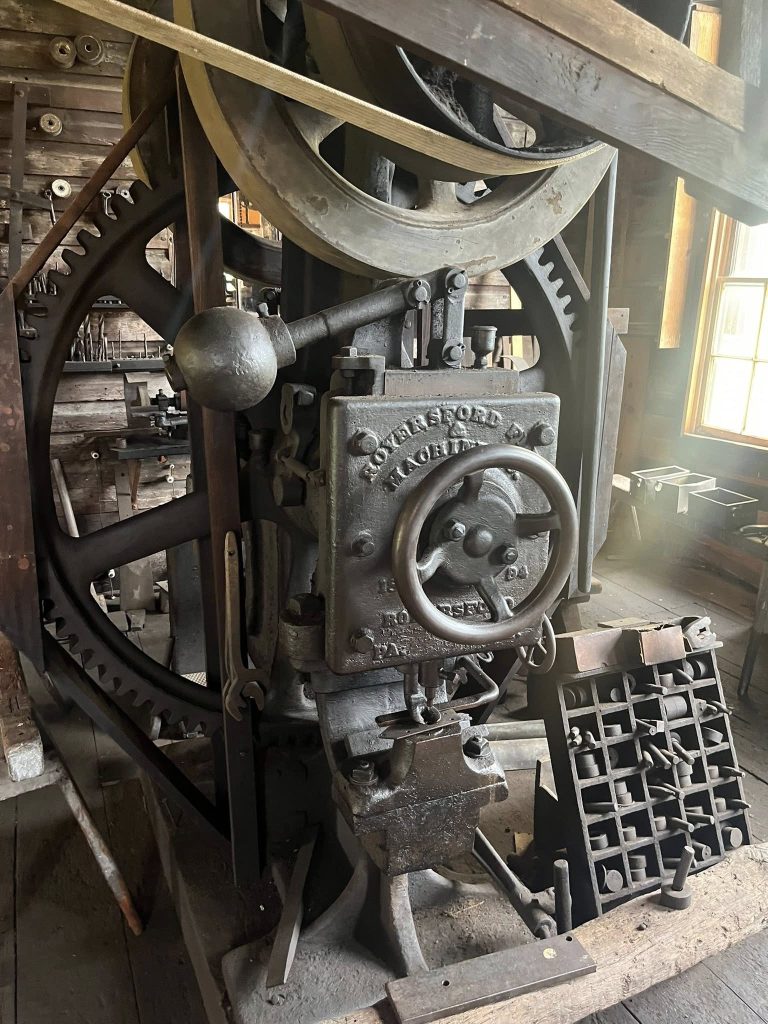 Impressive machines used