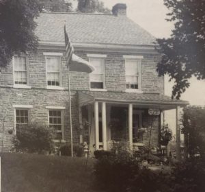 contentment house in amish settlement, photo from our library in the museum