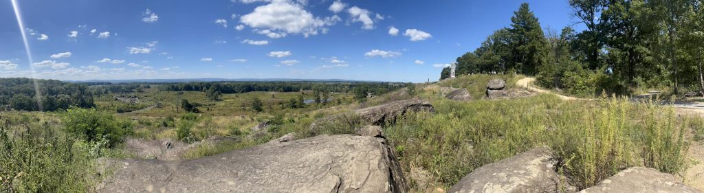 wonderful view from Little Round Top