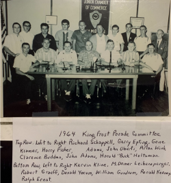 Parade Committee from 1964 that tasked themselves with reviving the parade
