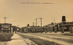 wide open parts of main street in Shoemakersville